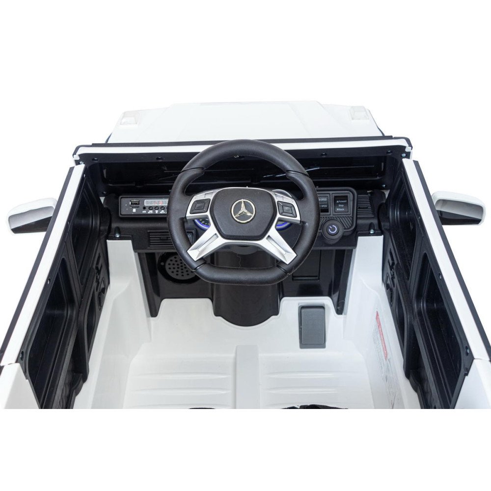 Электромобиль Mercedes Benz Maybach G 650 Белый, двухместный