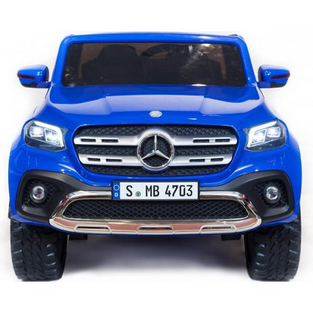 Двухместный электромобиль Mercedes Benz X-Class ХМХ 606 (Синий, краска)