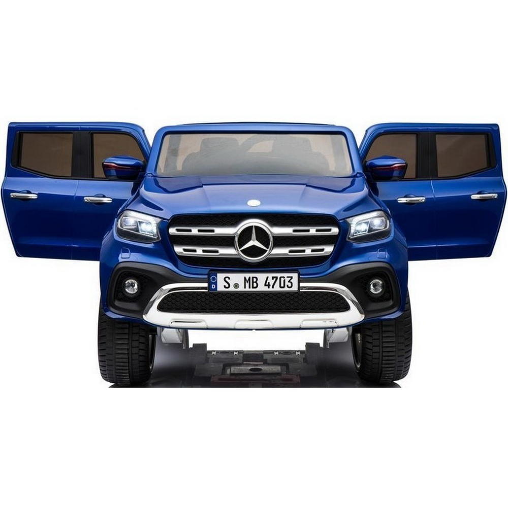Двухместный электромобиль Mercedes Benz X-Class ХМХ 606 (Синий, краска)