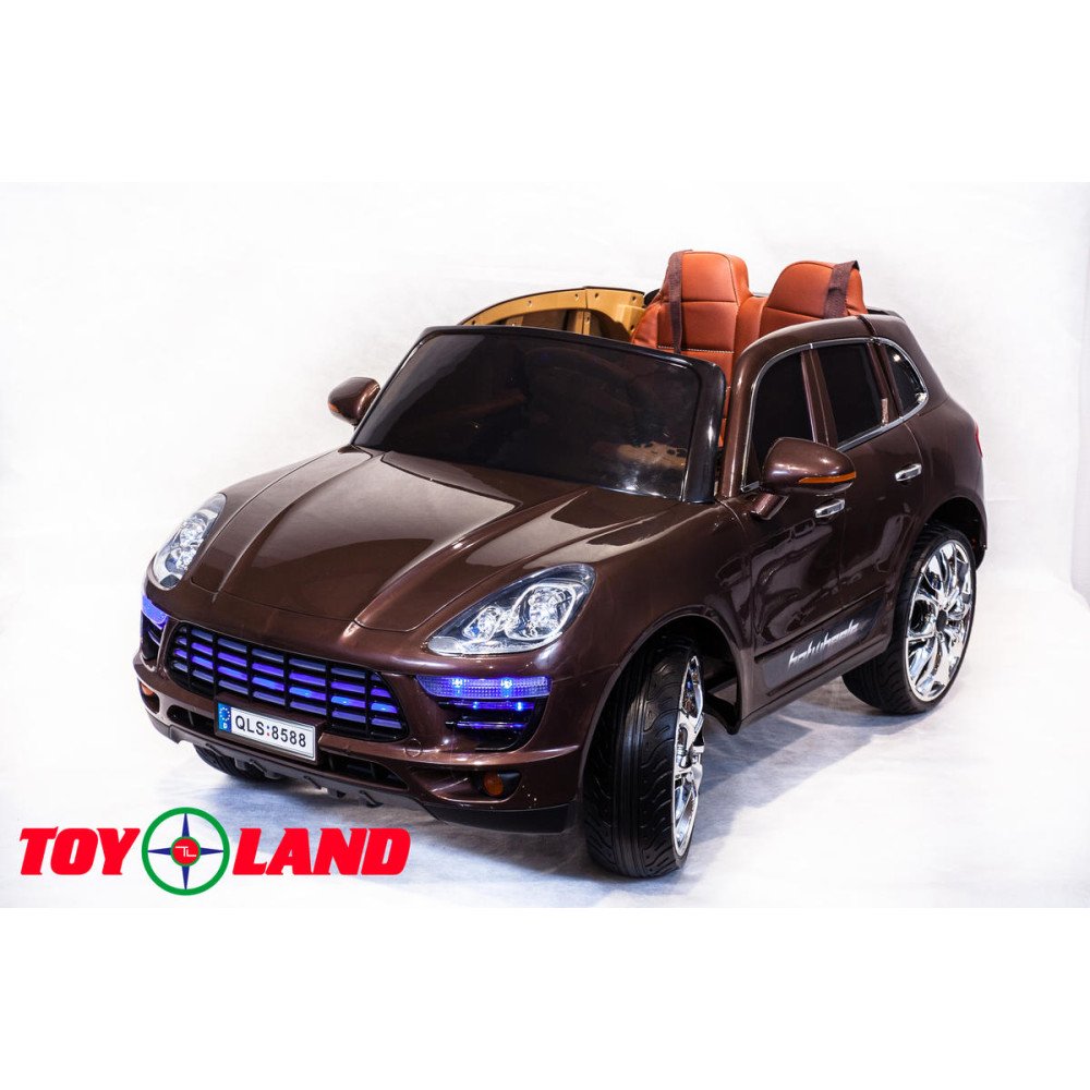 Детский электромобиль Porshe Macan QLS 8588 (Коричневый)