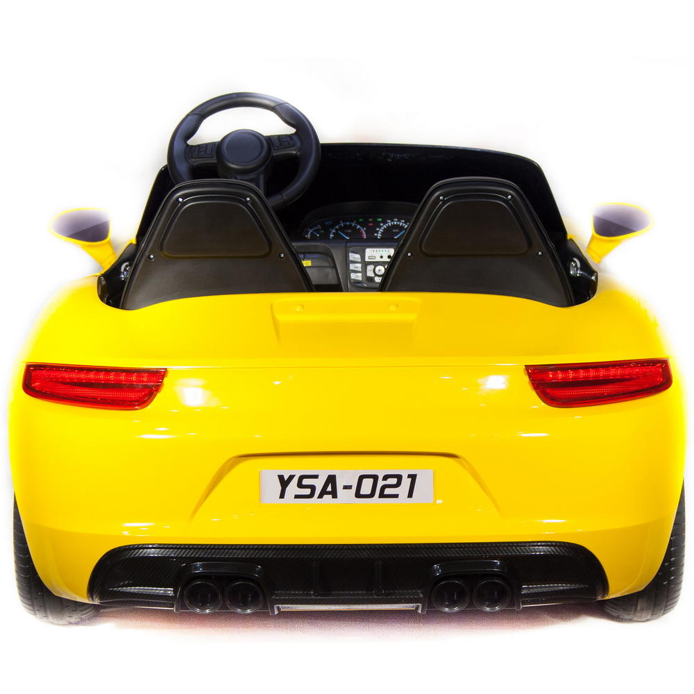 Детский электромобиль Porshe Cayman YSA021-24V (180 W) Желтый краска
