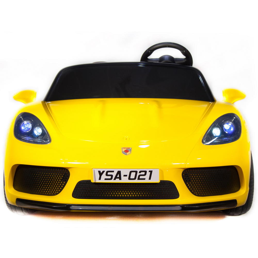 Детский электромобиль Porshe Cayman YSA021-24V (180 W) Желтый краска