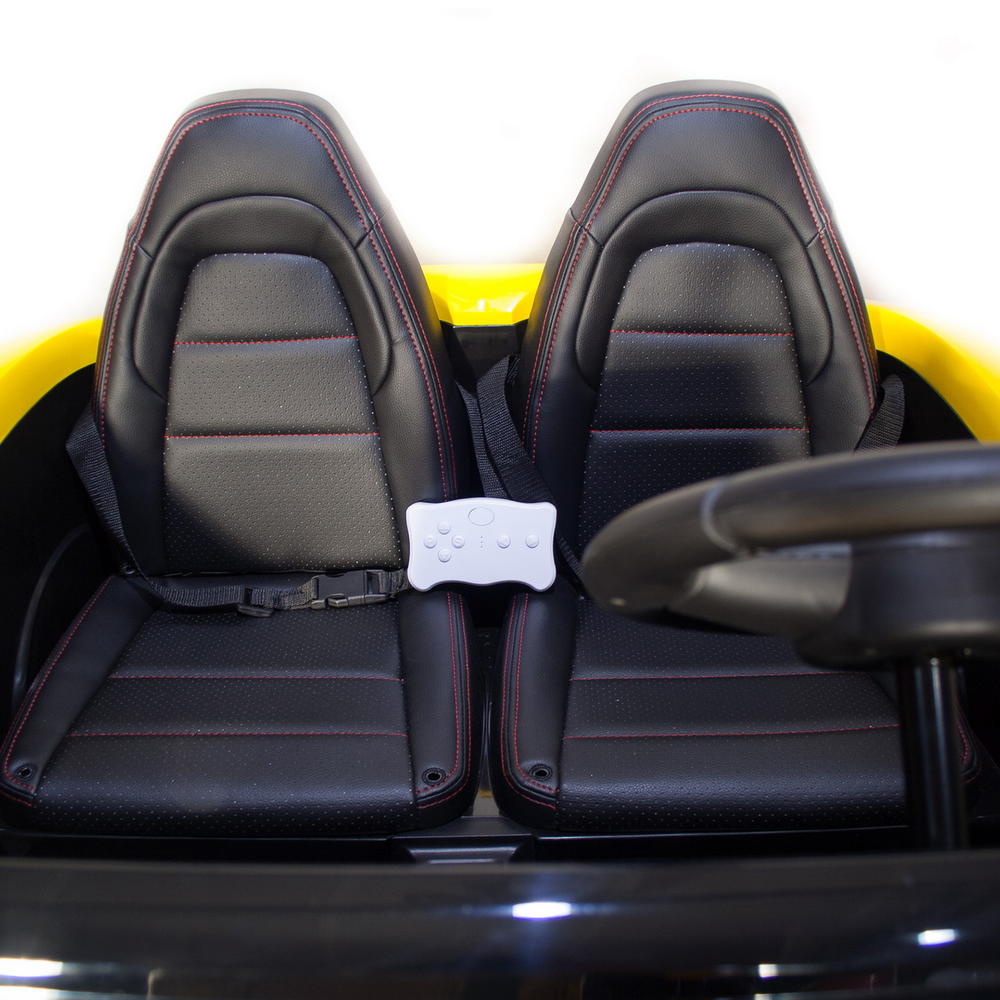 Детский электромобиль Porshe Cayman YSA021-24V (180 W) Желтый краска