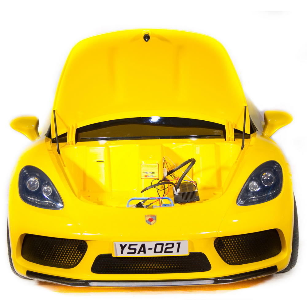 Детский электромобиль Porshe Cayman YSA021-24V (180 W) Желтый краска