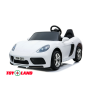 Электромобиль Porshe Cayman YSA021 Белый, максимальная нагрузка 100 кг