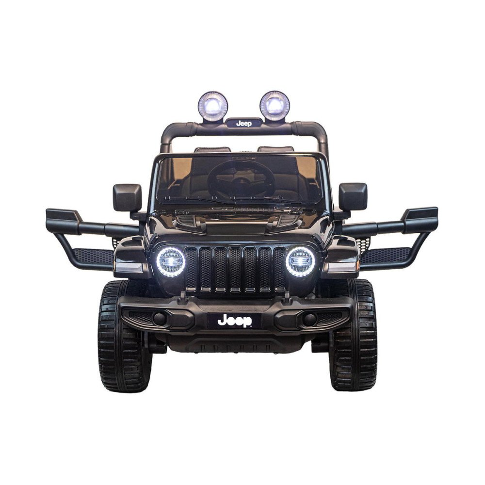 Детский электромобиль джип Jeep Rubicon DK-JWR555 Черный