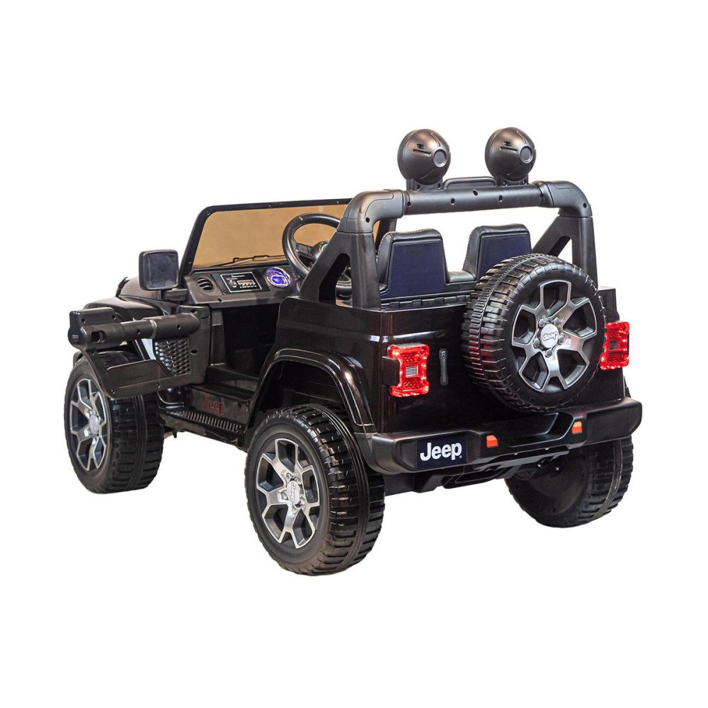 Детский электромобиль джип Jeep Rubicon DK-JWR555 Черный