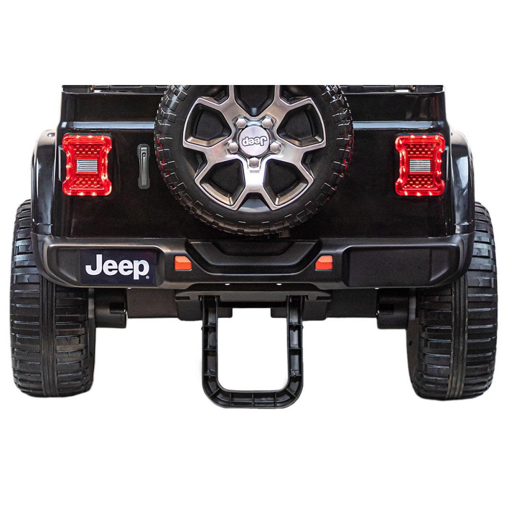 Детский электромобиль джип Jeep Rubicon DK-JWR555 Черный