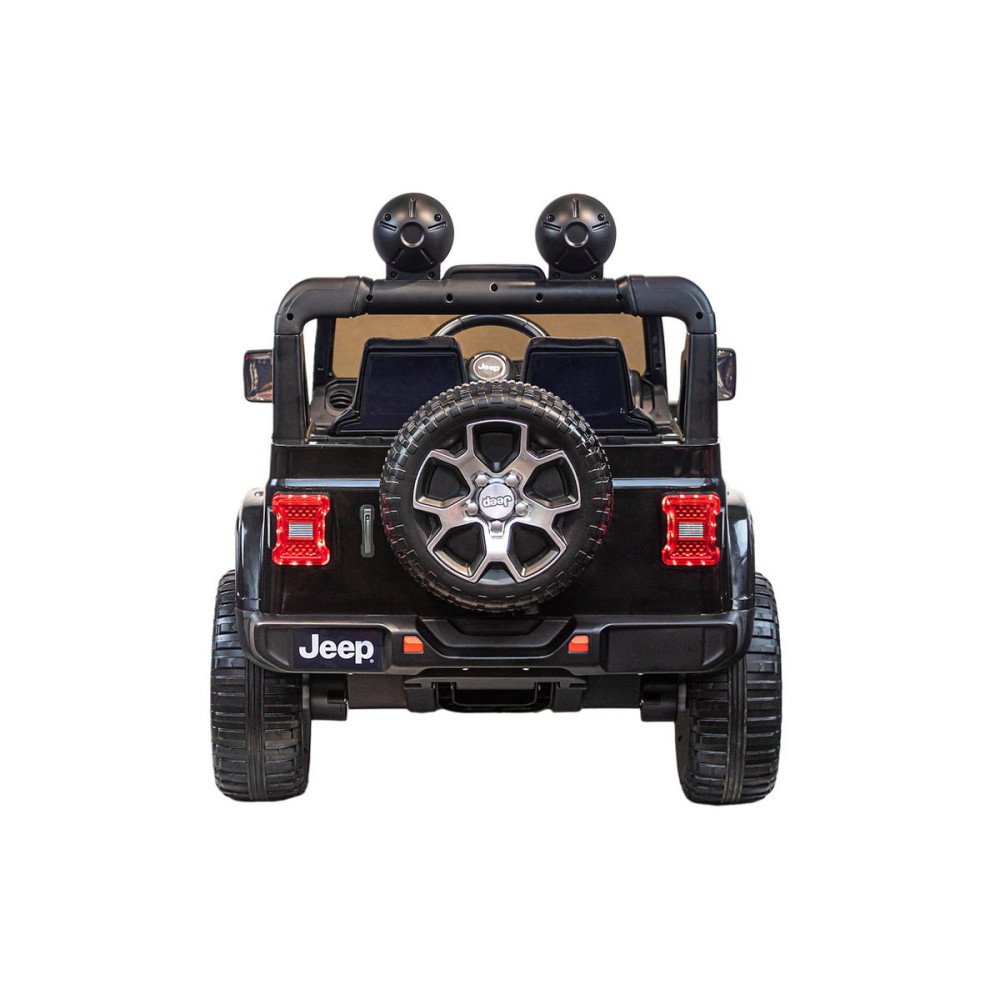 Детский электромобиль джип Jeep Rubicon DK-JWR555 Черный
