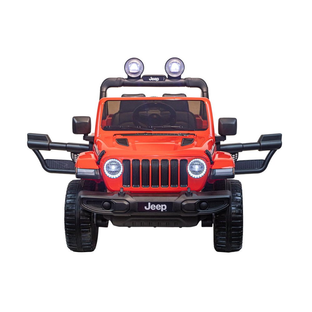 Детский электромобиль джип Jeep Rubicon DK-JWR555 Красный