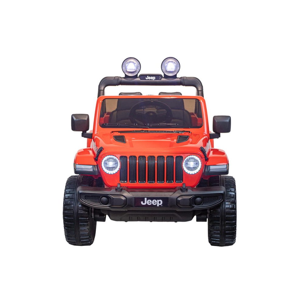 Детский электромобиль джип Jeep Rubicon DK-JWR555 Красный