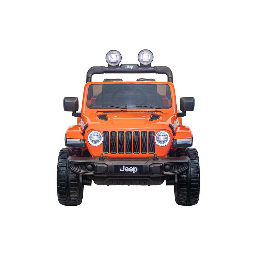 Детский электромобиль джип Jeep Rubicon DK-JWR555 Оранжевый