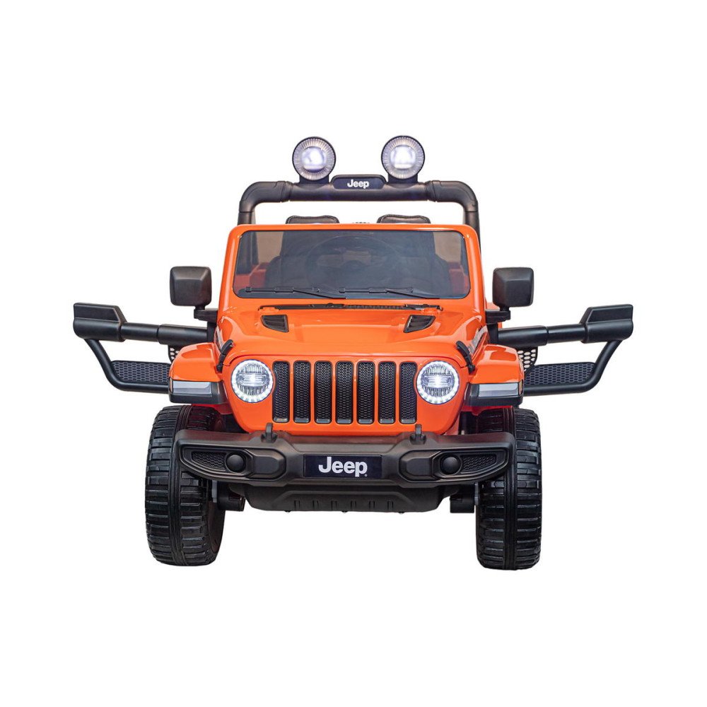 Детский электромобиль джип Jeep Rubicon DK-JWR555 Оранжевый