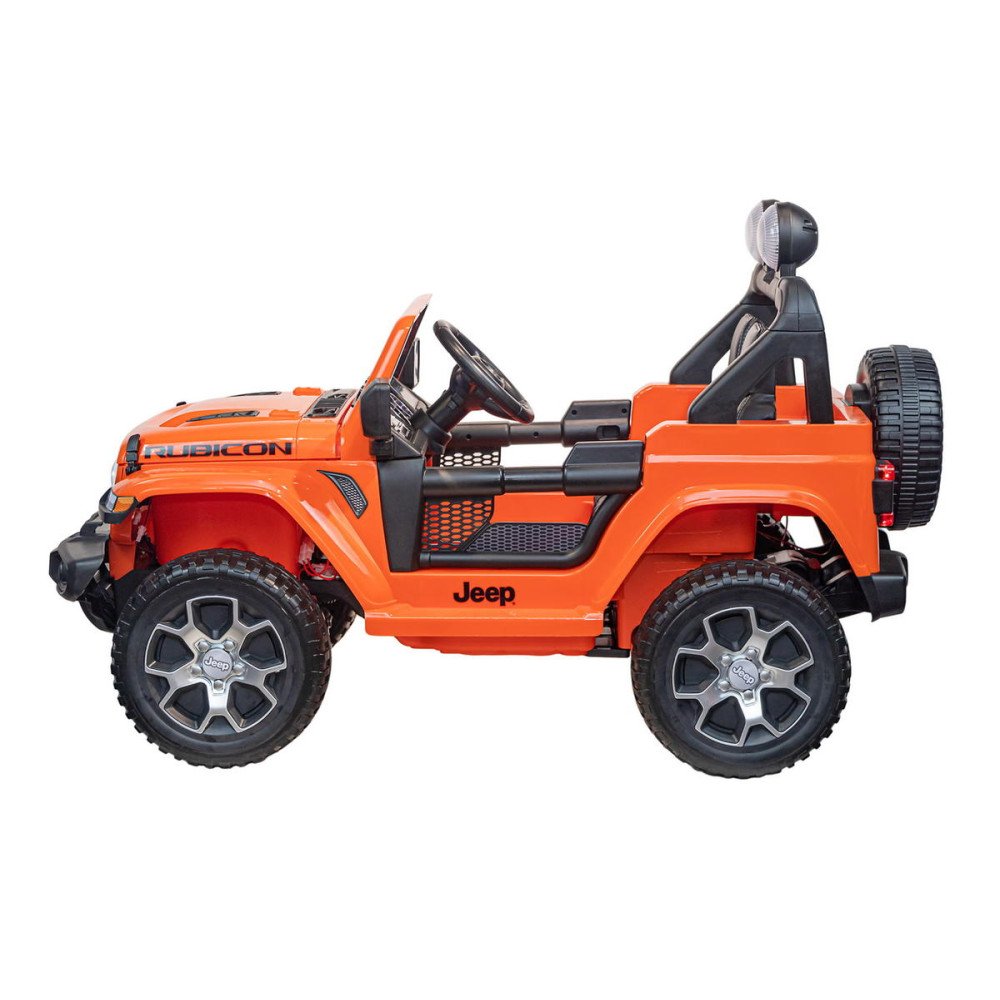 Детский электромобиль джип Jeep Rubicon DK-JWR555 Оранжевый