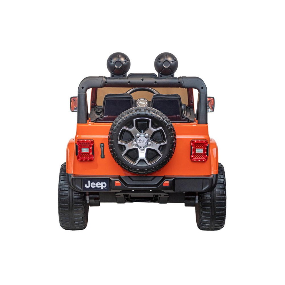 Детский электромобиль джип Jeep Rubicon DK-JWR555 Оранжевый