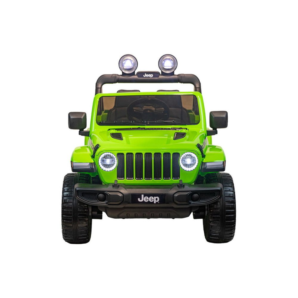 Детский электромобиль джип Jeep Rubicon DK-JWR555 Зеленый