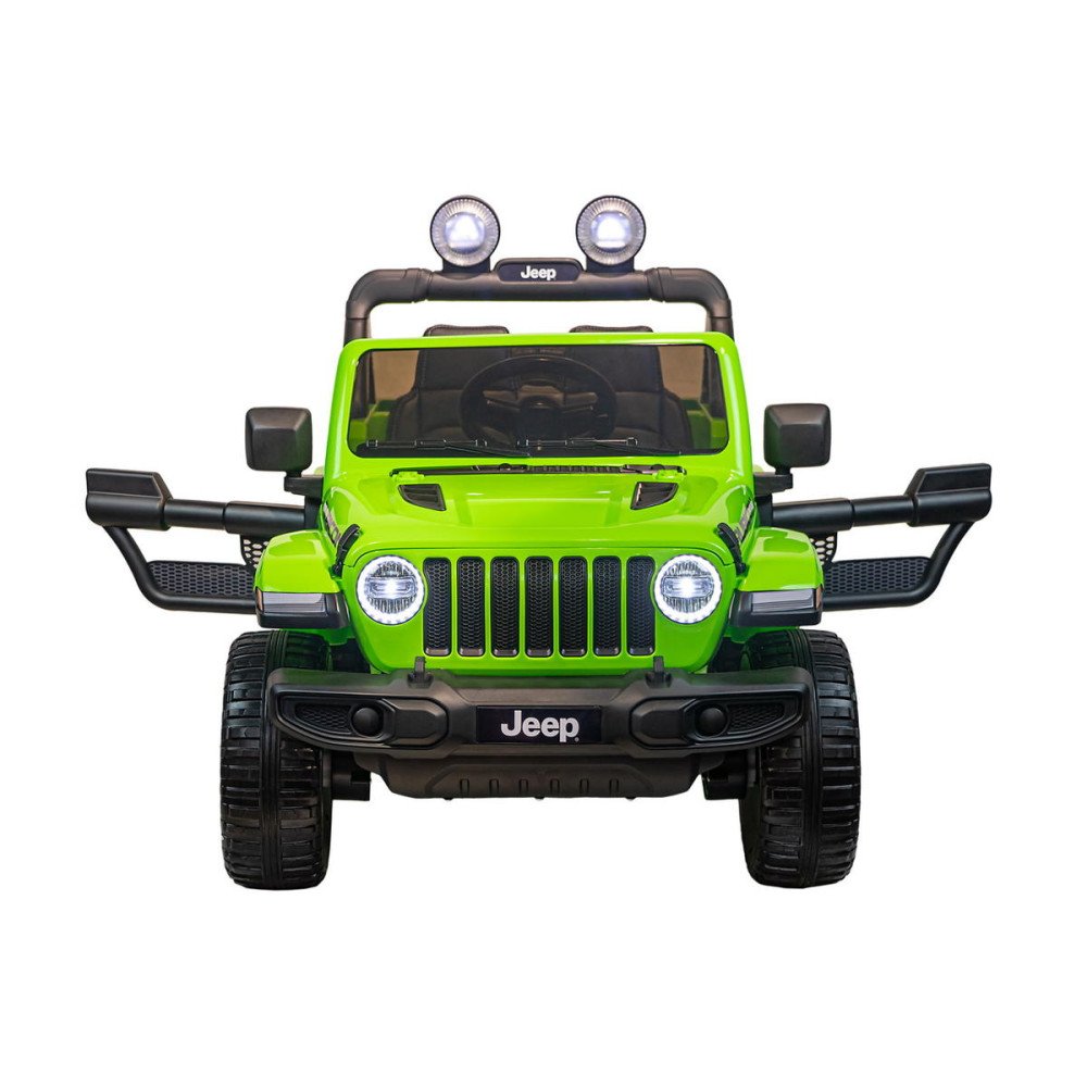 Детский электромобиль джип Jeep Rubicon DK-JWR555 Зеленый
