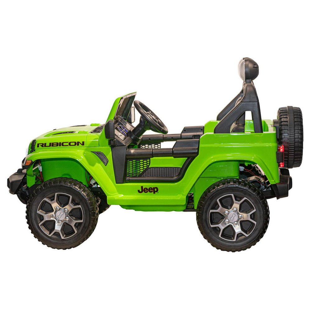 Детский электромобиль джип Jeep Rubicon DK-JWR555 Зеленый