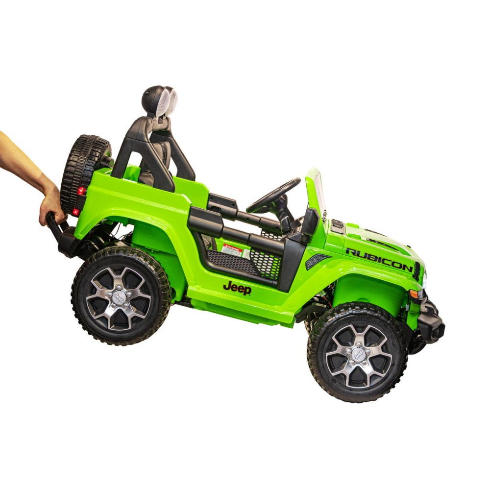 Детский электромобиль джип Jeep Rubicon DK-JWR555 Зеленый