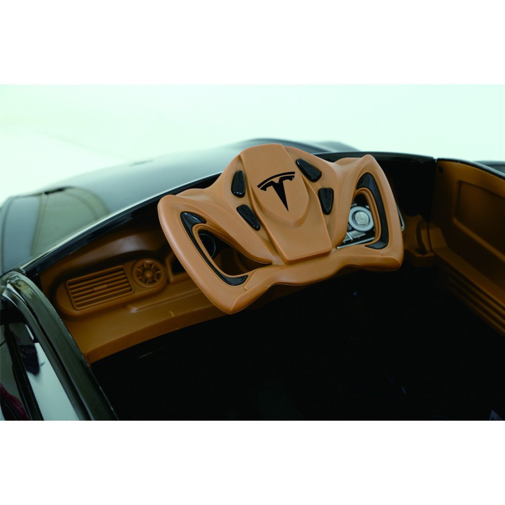 Детский электромобиль Tesla Model X 1589 Черный (краска)