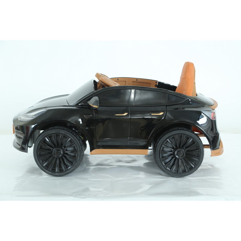 Детский электромобиль Tesla Model X 1589 Черный (краска)