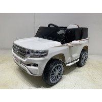 Детская машина джип Toyota LC200 белая