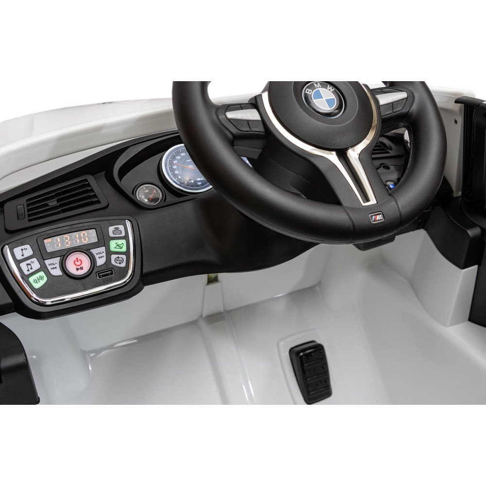 Детский электромобиль BMW X5M Белый, с пультом