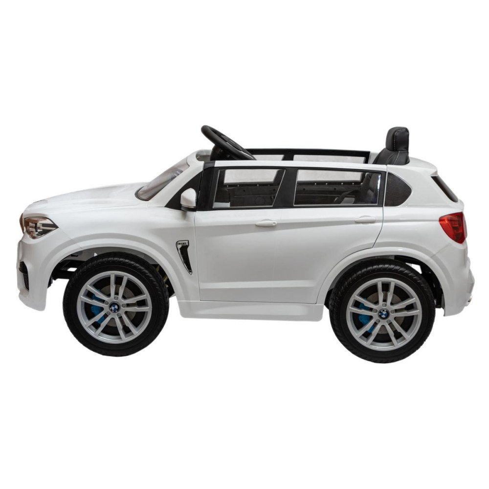 Детский электромобиль BMW X5M Белый, с пультом