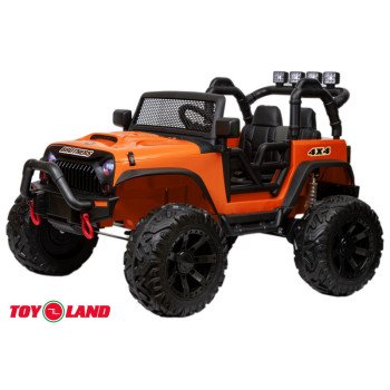 Детская машина Jeep 12V 4х4 JC666 Оранжевый