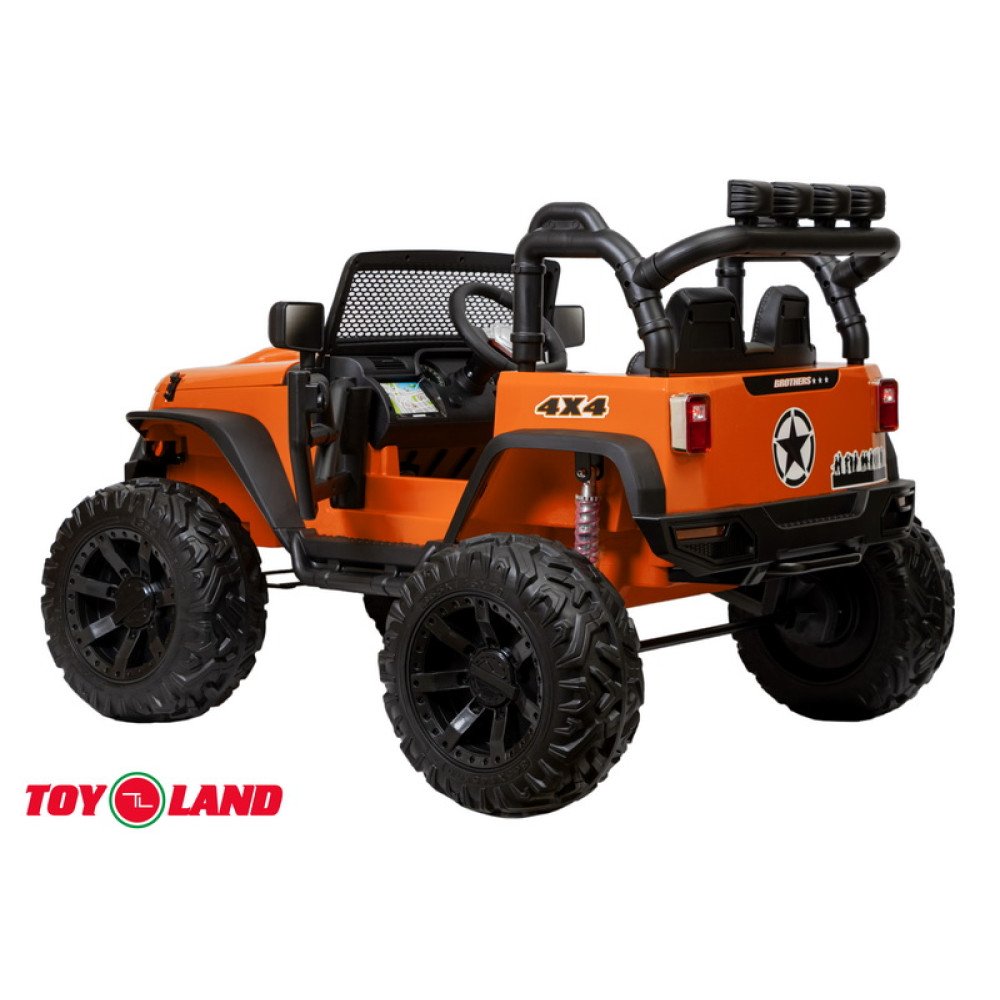 Детская машина Jeep 12V 4х4 JC666 Оранжевый
