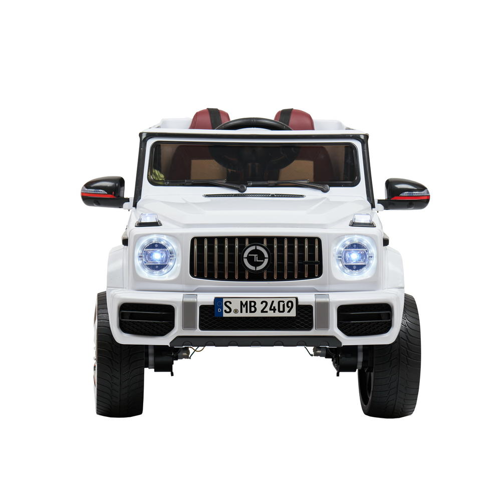 Детский электромобиль Mercedes Benz G63 (высокая дверь) Белый