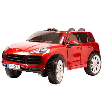 Детский электромобиль Джип Porsche Cayenne YPD 7496 Красный краска