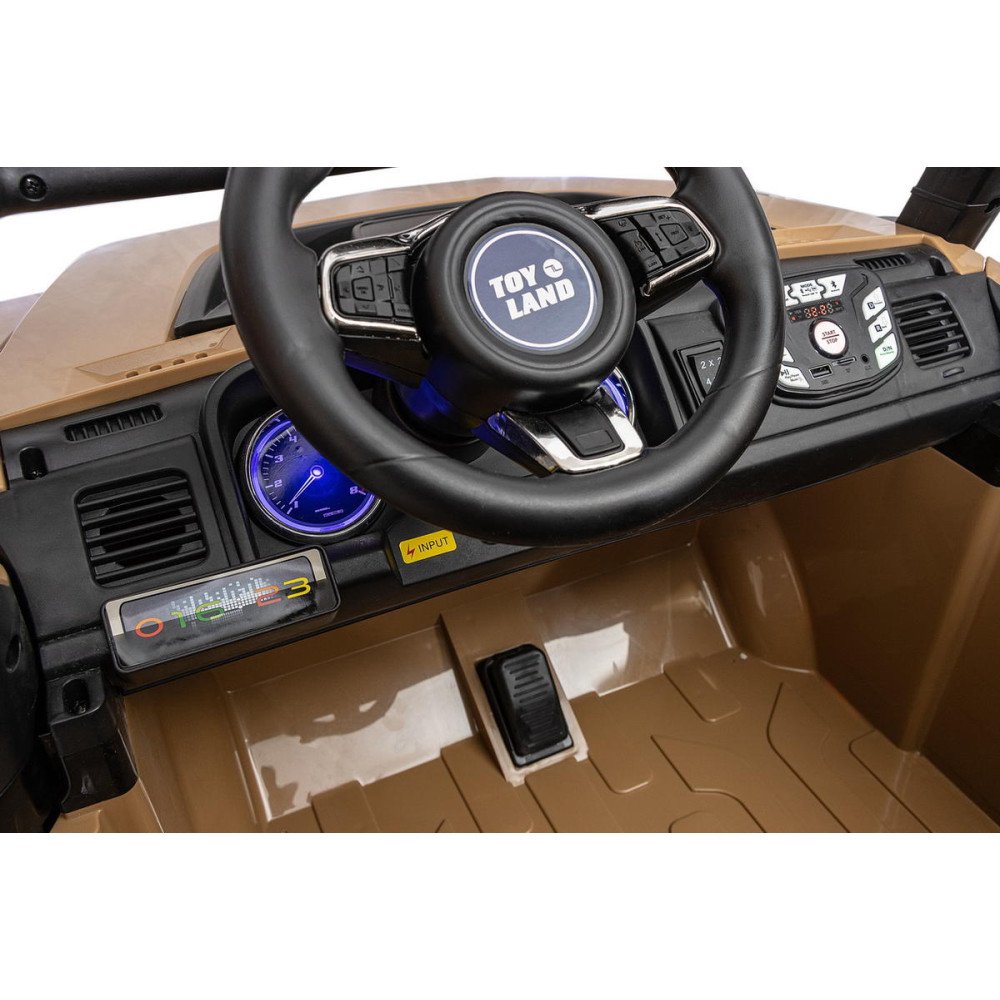 Детский электромобиль Jeep Big QLS 618 Песочный