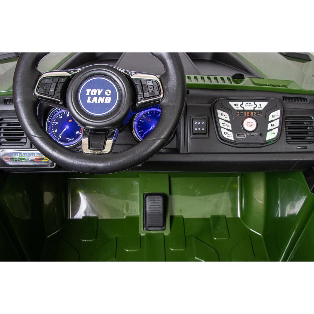 Детский электромобиль Jeep Big QLS 618 Зеленый