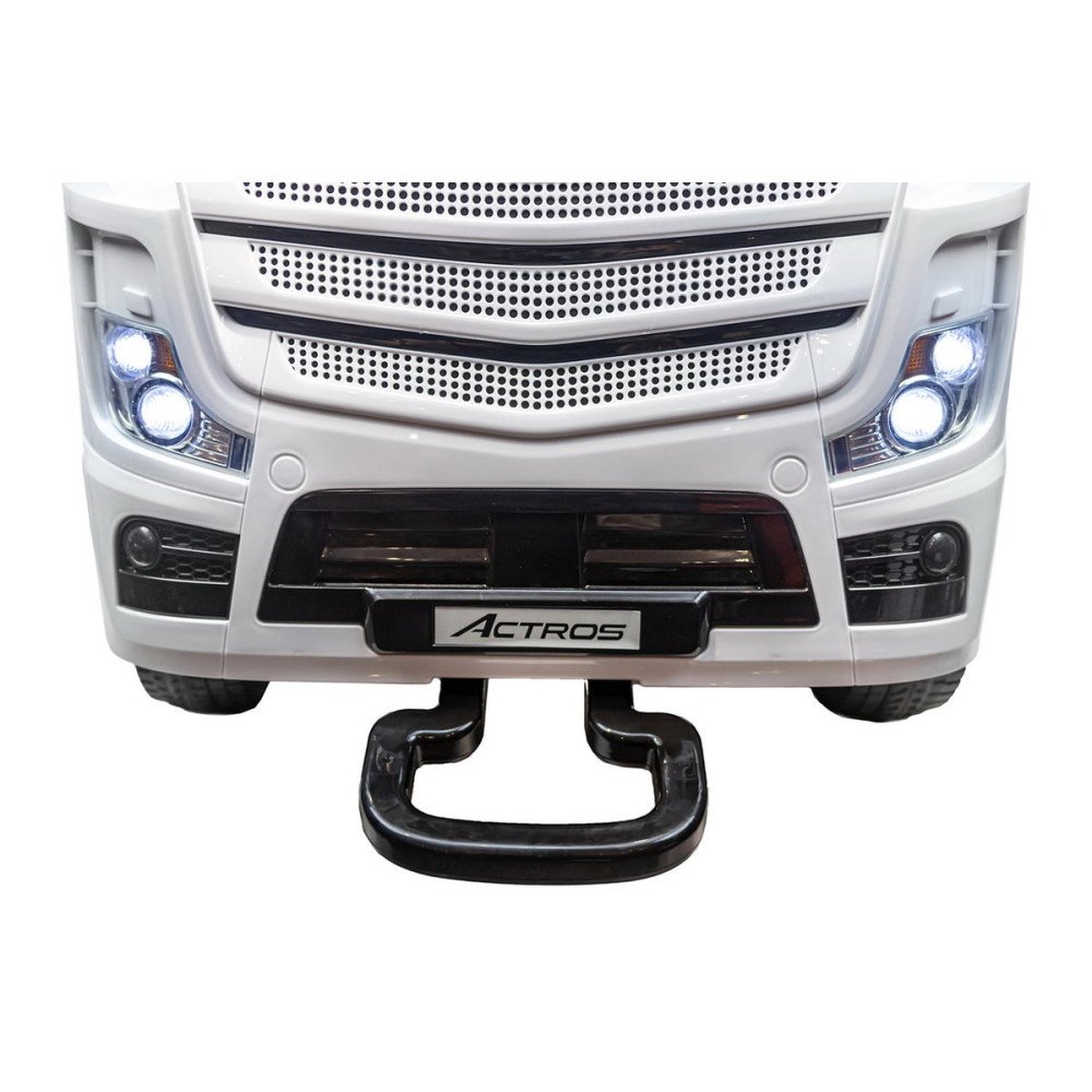 Детский электромобиль грузовик Truck HL358 белый, с крышей