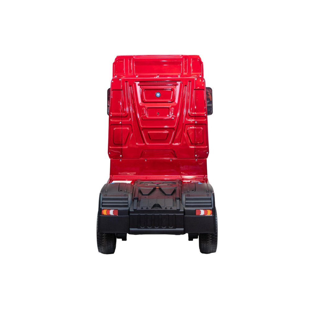 Детская машина грузовик Truck HL358 красный краска, с крышей
