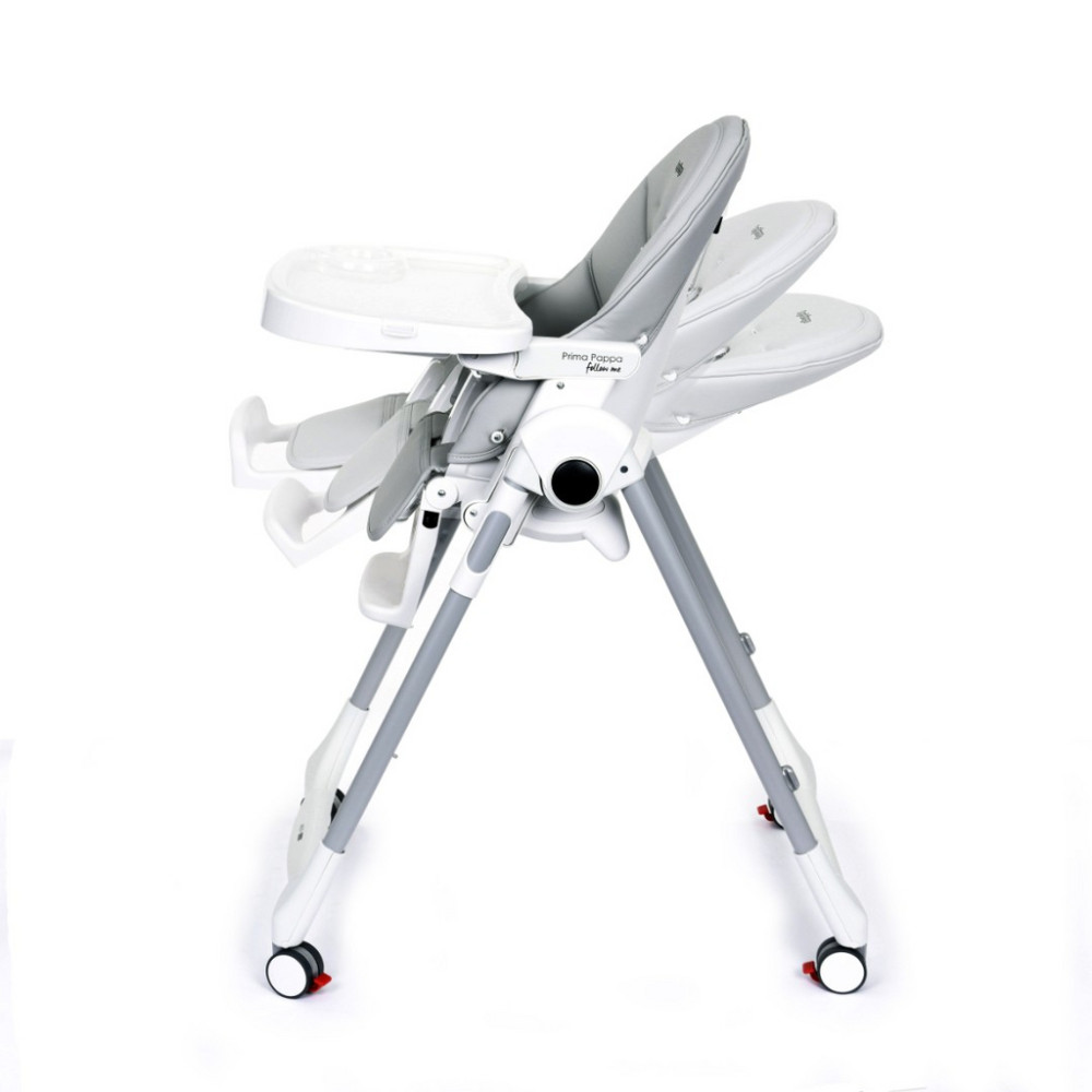 Стульчик для кормления Peg Perego Prima Pappa Follow Me Ice