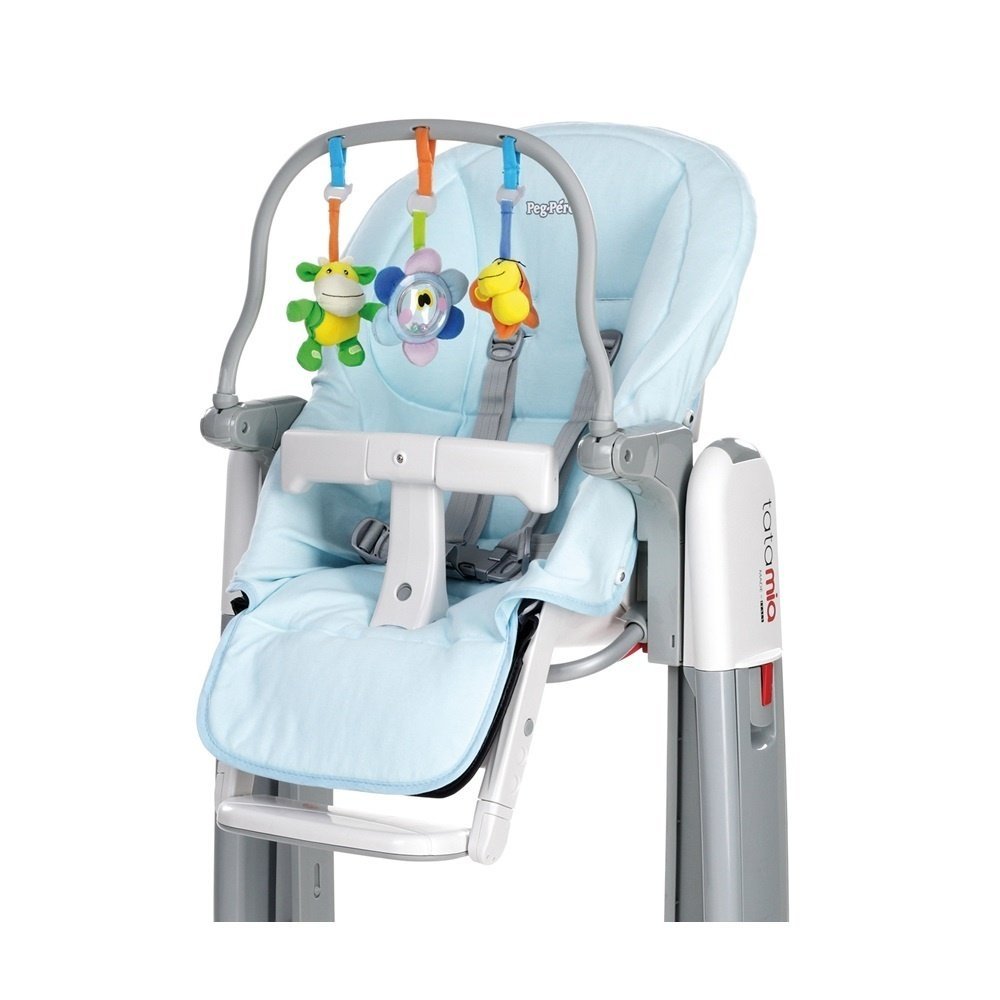 Сменный чехол Peg-Perego Kit Tatamia Azzurro и дуга с игрушками