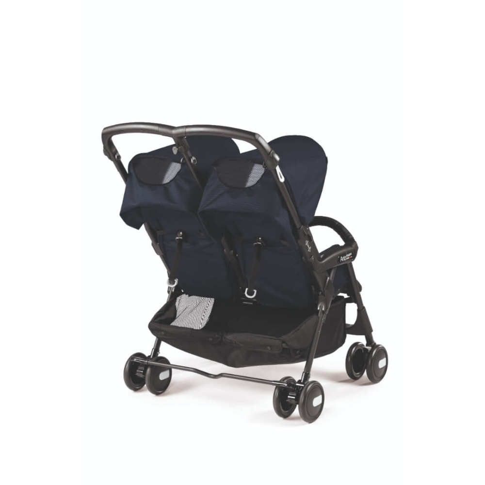 Коляска для двойни Peg-Perego Aria Shopper Twin Class Navy