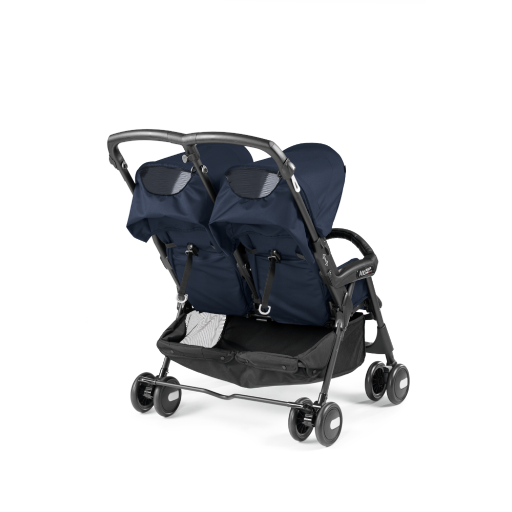 Коляска для двойни Peg-Perego Aria Shopper Twin Class Navy