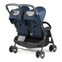 Коляска для двойни Peg-Perego Aria Shopper Twin Indigo