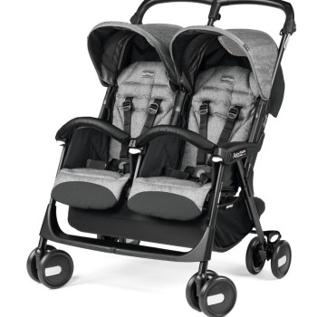 Коляска для двойни Peg-Perego Aria Shopper Twin Cinder