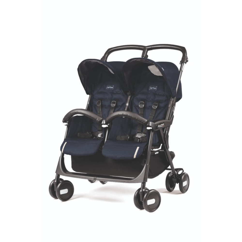 Коляска для двойни Peg-Perego Aria Shopper Twin Class Navy