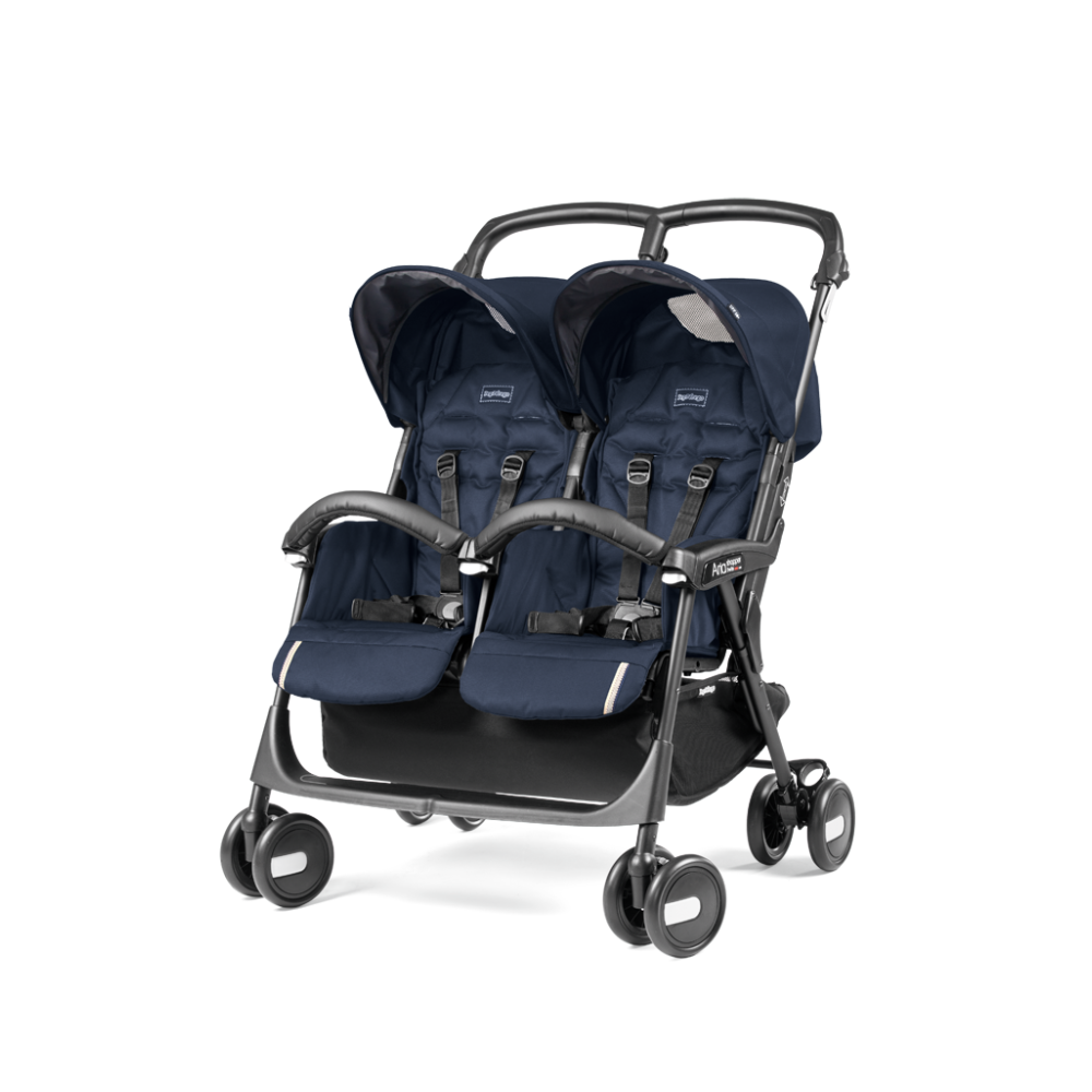 Коляска для двойни Peg-Perego Aria Shopper Twin Class Navy