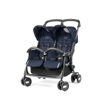 Коляска для двойни Peg-Perego Aria Shopper Twin Class Navy