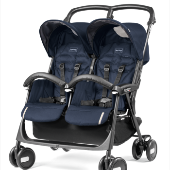 Коляска для двойни Peg-Perego Aria Shopper Twin Class Navy