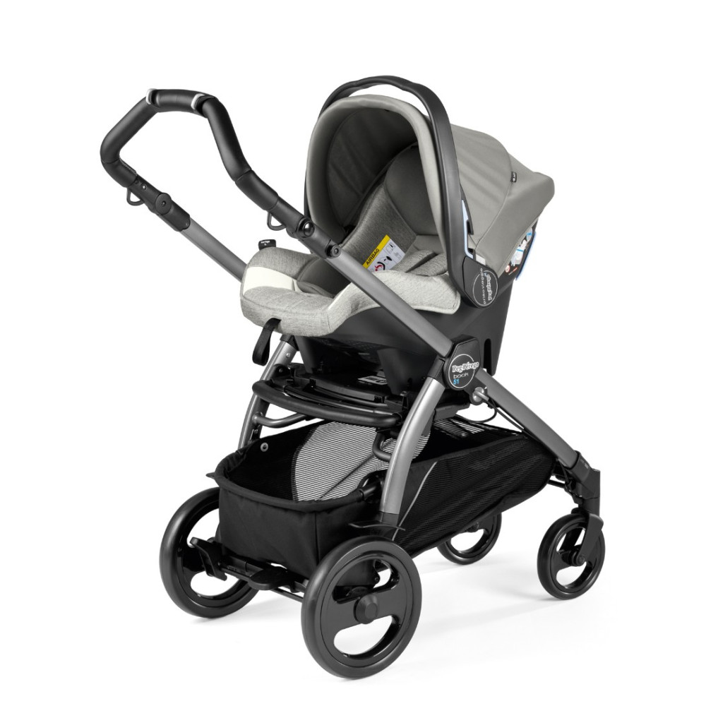 Коляска 2 в 1 Peg-Perego Book 51 i-Size Travel System Luxe Pure