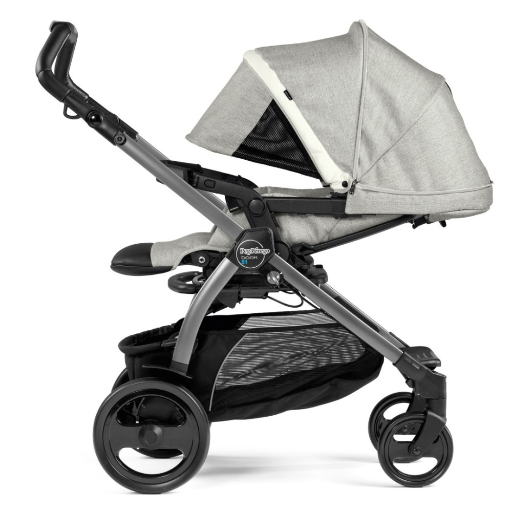 Коляска 3 в 1 Peg-Perego Book 51 Elite I-Size Luxe Pure