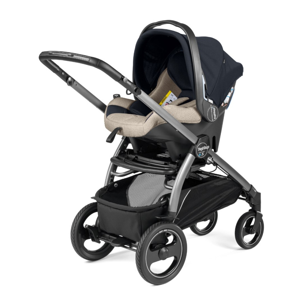 Коляска 2 в 1 Peg-Perego Book 51S SL Travel System Luxe Ecru