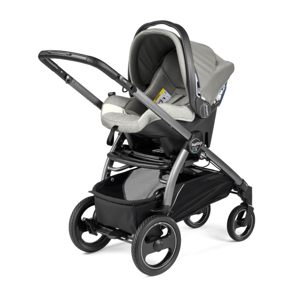 Коляска 3 в 1 Peg-Perego  Book 51S Pop-Up SL Luxe Pure